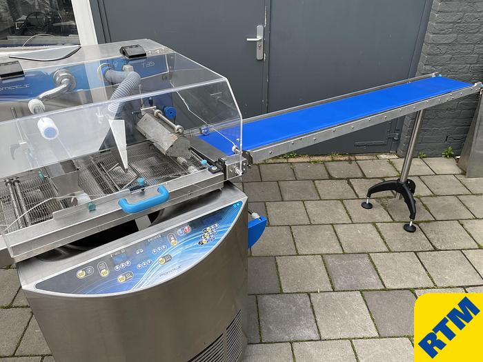 Used Tempering Machine with Enrobing Belt