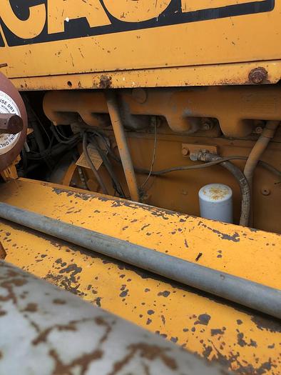 Used HB19356 Drain-hole Drill, mounted on Case 1150C Dozer Jensen JDC HV100  on Case 1150C track drill
