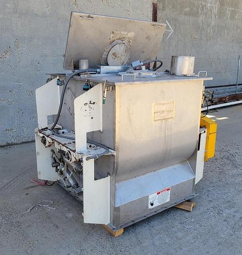 Used 500 LITER AMERICAN PROCESS SYSTEMS FLUIDIZED ZONE MIXER - MODEL FZM-18-H