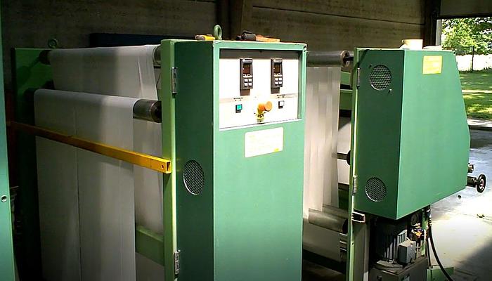 Used 1994 Elba SA-90 - T-shirt film bag welding machine - 2 lanes