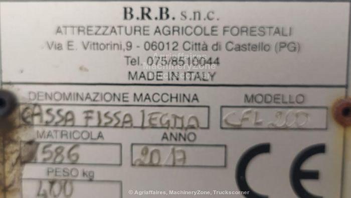 Cassa da esbosco per trattore BRB 200