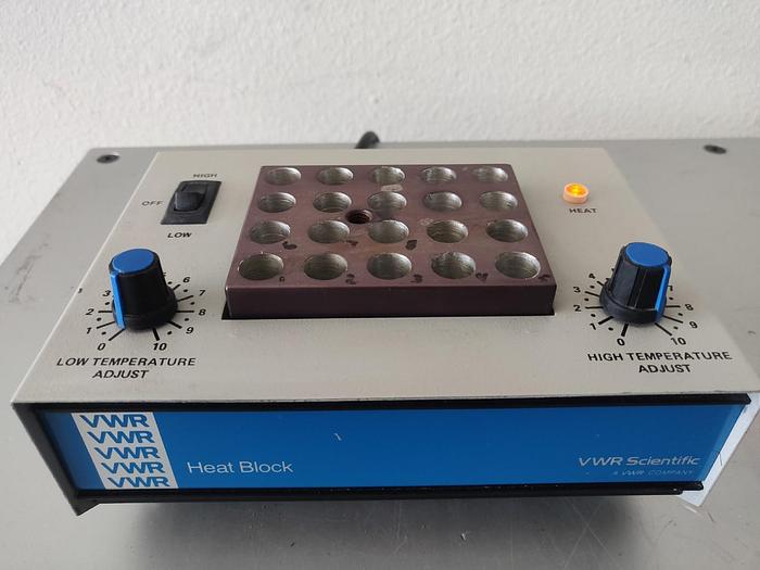 Used VWR 13259-005 Analog Heat Block FULLY TESTED