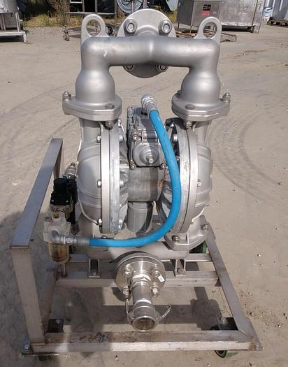 Unused Pump, Diaphragm, 2", S/st, 12" Diaphragms, On Cart #S743644