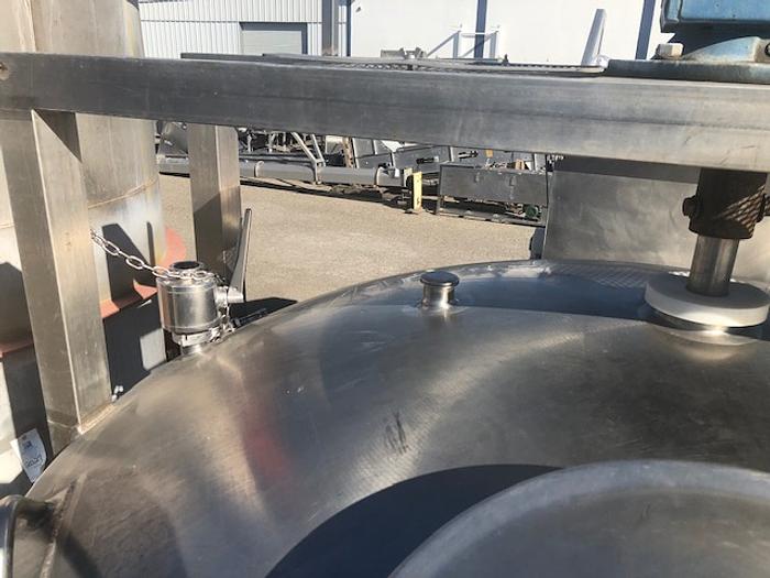 Used Feldmeier 1,000 Gallon Jacketed Concentrate Chopper Tank