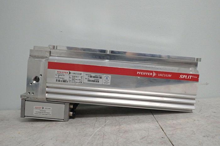 Used Pfeiffer SplitFlow 310 3P Agilent G2571-80310 Vacuum Pump w/ Controller TC 400