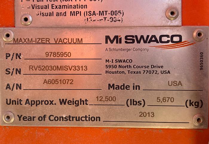 Refurbished 2016 Pump and Control 30 HP Vac