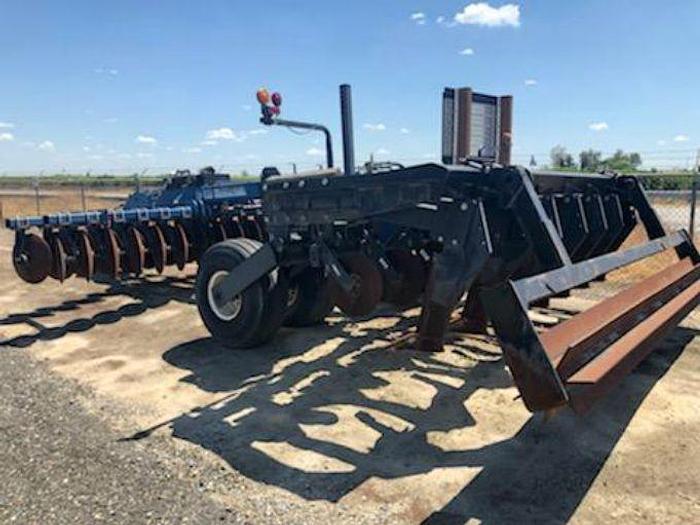 Used Blu-Jet Sub Tiller 4 Disk Ripper w/ 7 Shank Inline Ripper