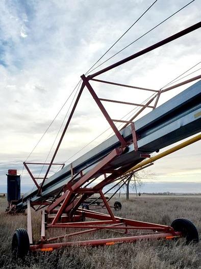 Used 130' Hutchinson Squeeze Belt Conveyor