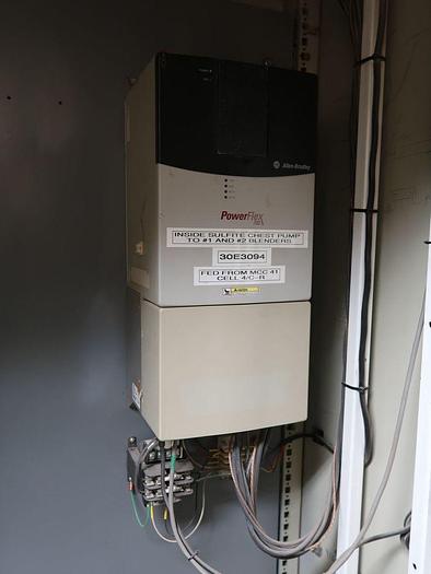 Used 2-DOOR VFD CONTROL CABINET