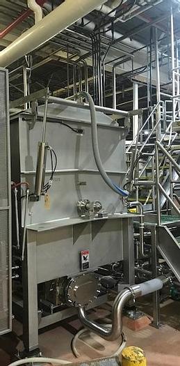 Used 125 CU. FT. BLENTECH RIBBON BLENDER – T-316L S/S – 25 HP (#9635)