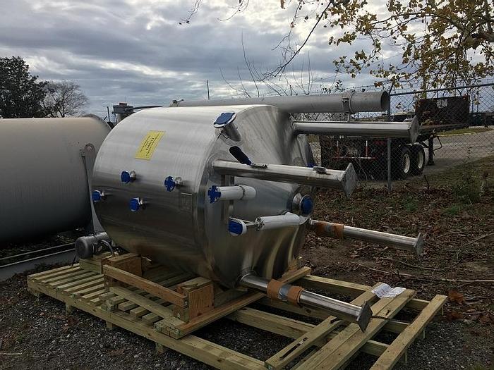Used 600 GALLON A & B PROCESS SYSTEMS PROCESSOR – S/S – JACKETED (#9663)