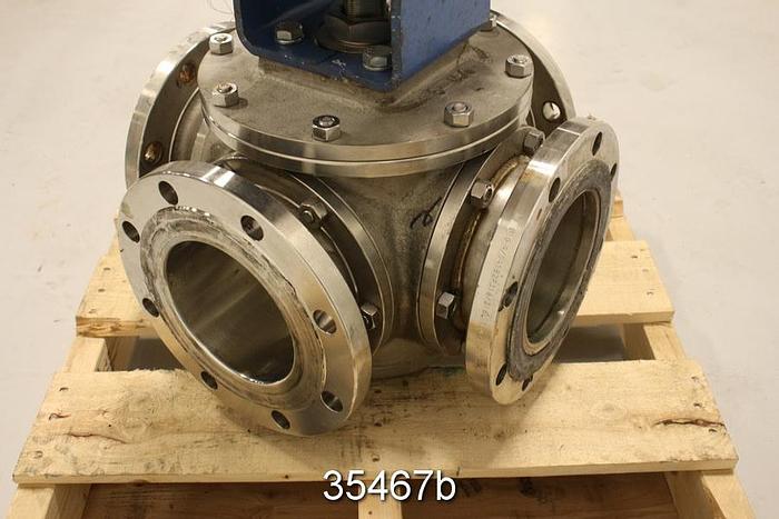 Used Trueline 6811 6" 4-Way Control Valve #35467