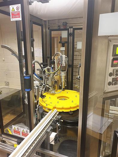 Used Tirelli Monoblock Filling, Capping and Labelling Line