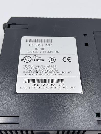 Used GE IC693MDL753G