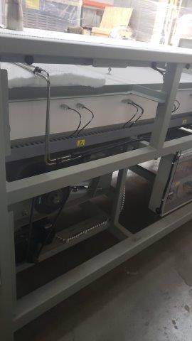 Used 2014 Schmid 4 zone digital controlled conveyor reflow oven