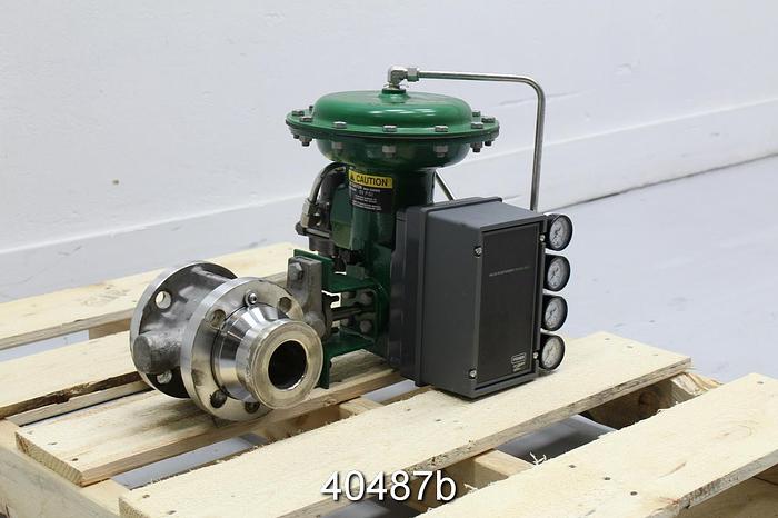 Used Fisher 2" V150 Vee Ball Valve #40487
