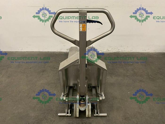 Used Robusto SH1000 Millipore Trolley X-1845 Heavy Duty Stainless Steel Lift Cart 20"