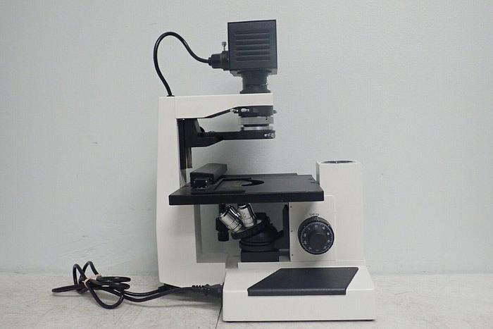 Used Jenco USA Compound Inverted Microscope with 3 Objectives