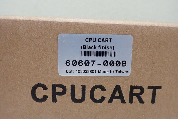 Used Case of 5 esi Ergonomic Solutions 60607-00B Black Finish CPU Carts