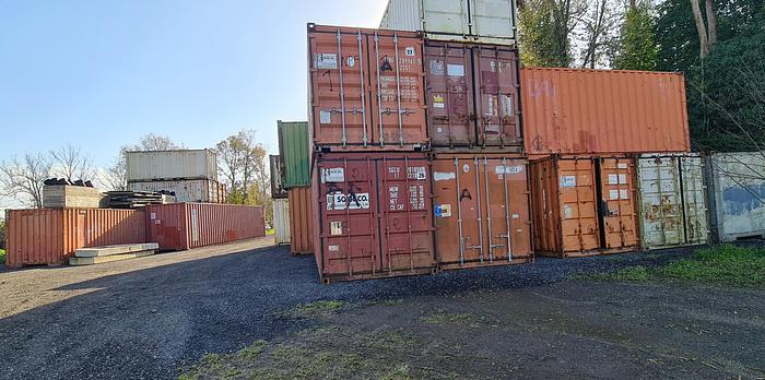 Usato Container Stock di 150 unità da 6 e 12 metri