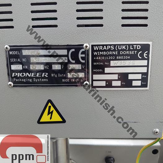 Used Wraps UK LST50 Semi Automatic L Sealer & Heat Tunnel