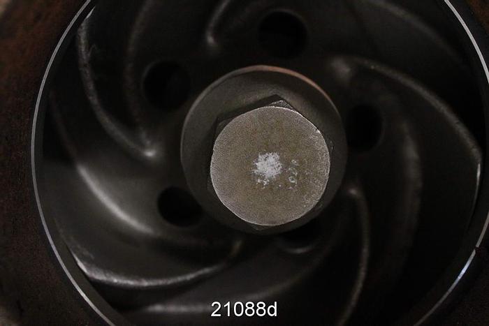 Used Goulds 3180 Pump, 4X6X14, Ductile Iron Casing, Stainless Steel  5-Vane 13.5" (343Mm) Impeller, Stainless Steel Suction Sideplate, 3180S Power End, Packing #21088