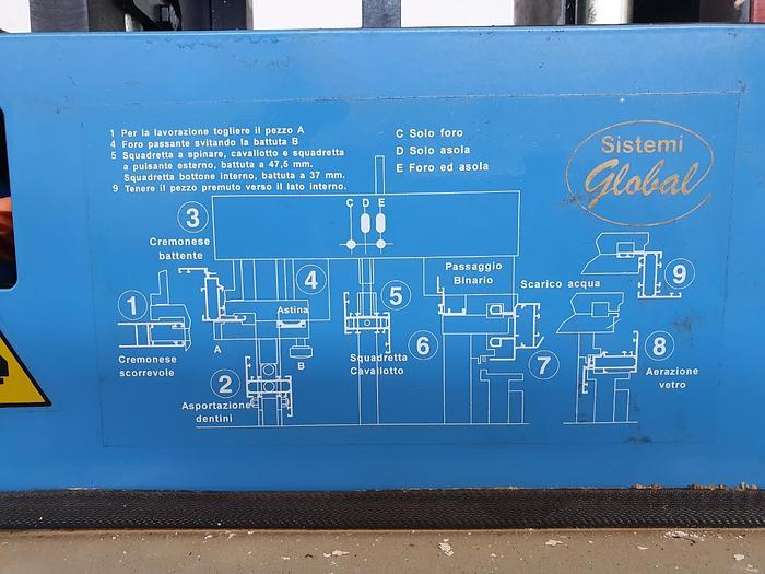 Usato Punzonatrice OEMME P 20 V sistema Global