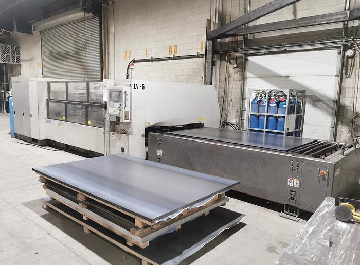 Used 2002 Mitsubishi ML3015LVP CO2 Laser Processing Center