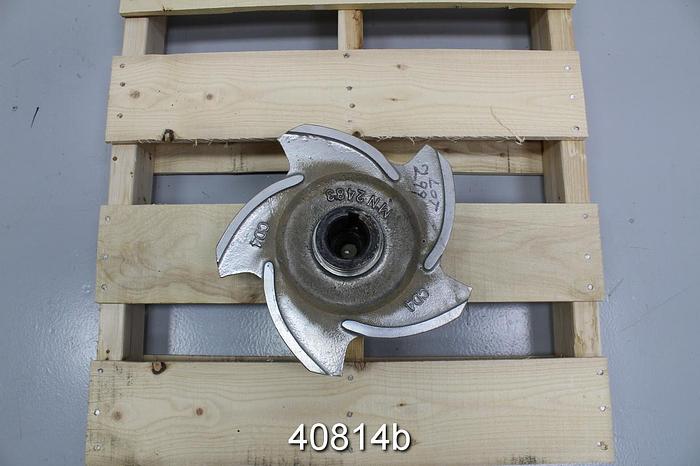 Used Goulds 3175 4x6x14 5-Vane, 12" SS Impeller #40814