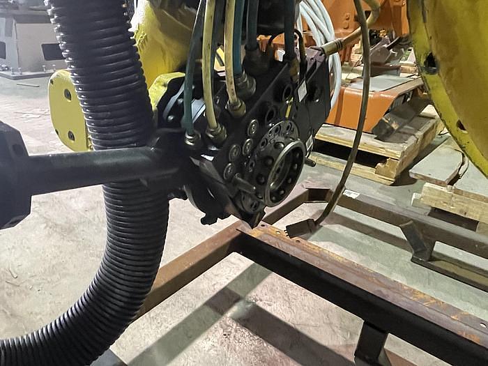 Used 2012 FANUC R2000IB/100P 6 AXIS 3500 MM X 100 KG PEDESTALL MOUNT ROBOT