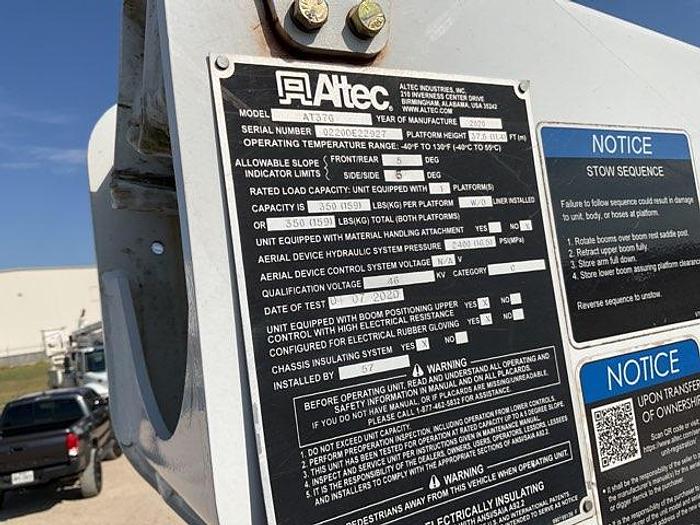 Used 2020 ALTEC AT37G