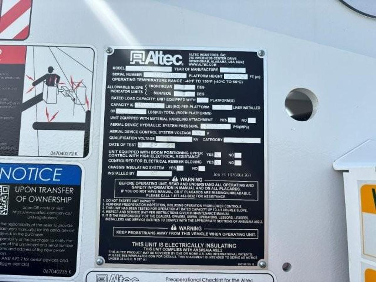 Used 2024 ALTEC AT41M