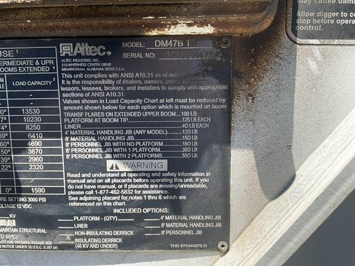 Used 2019 ALTEC DM47B-TR