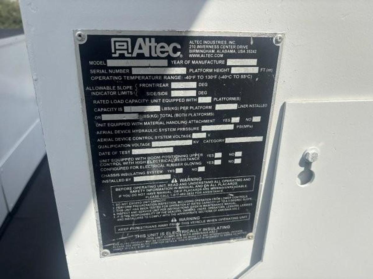 Used 2020 ALTEC AA55-MH