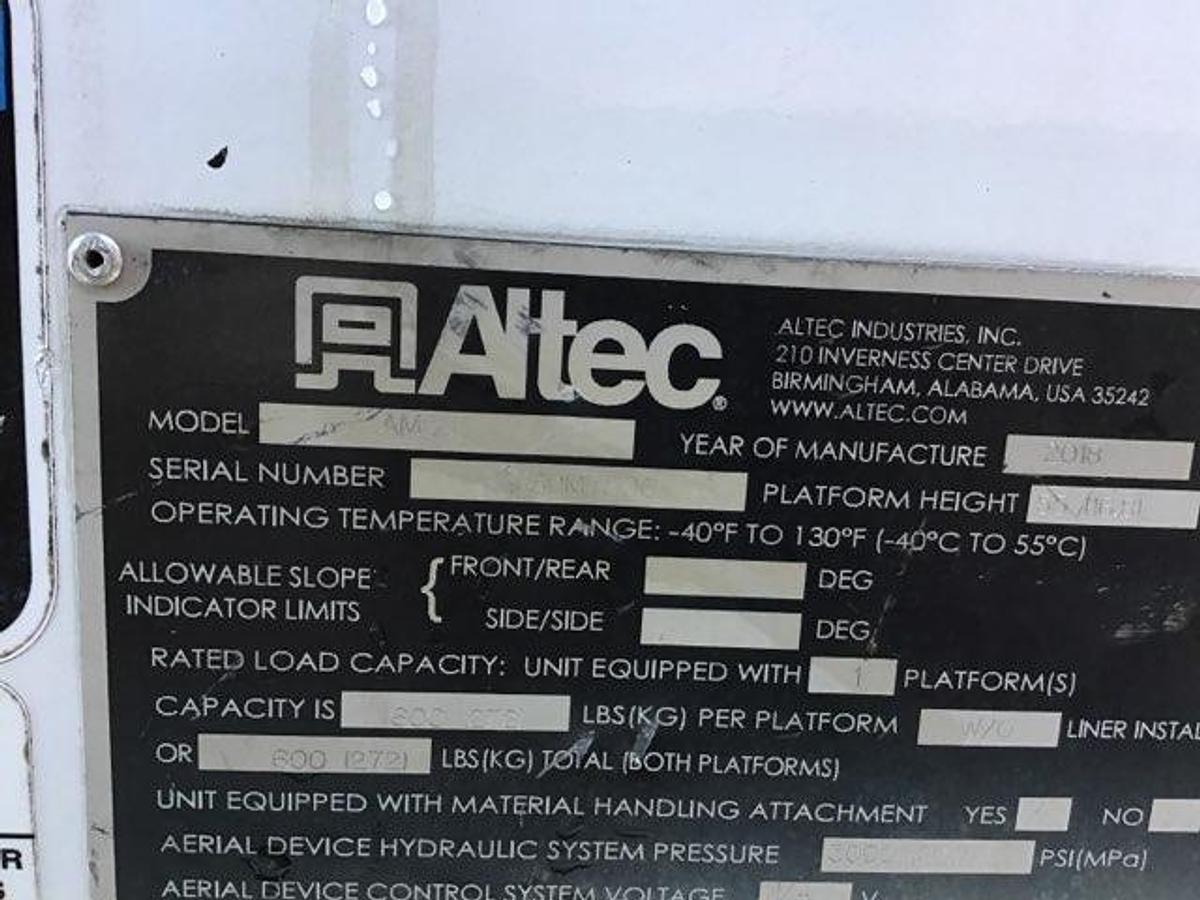 Used 2019 ALTEC AM55-MH