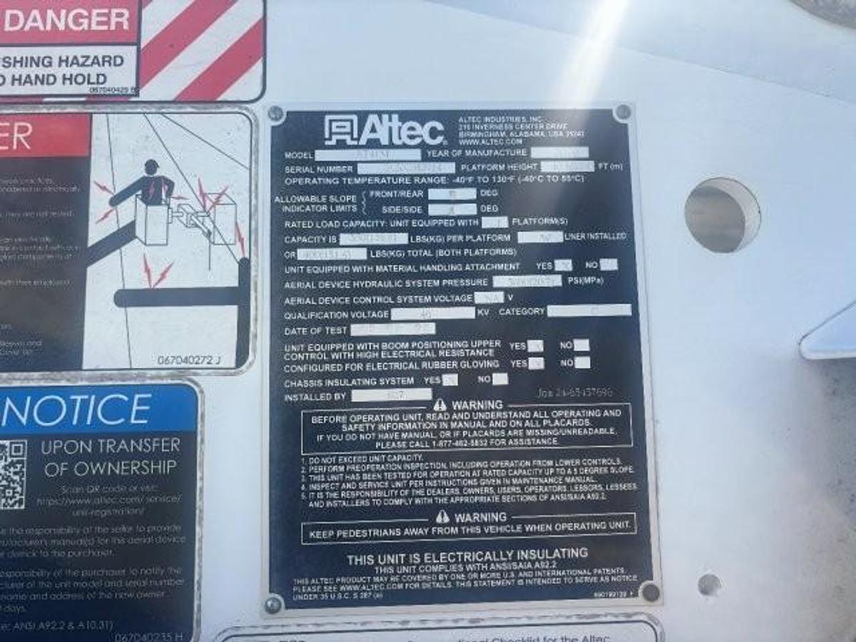 Used 2019 ALTEC AT41M