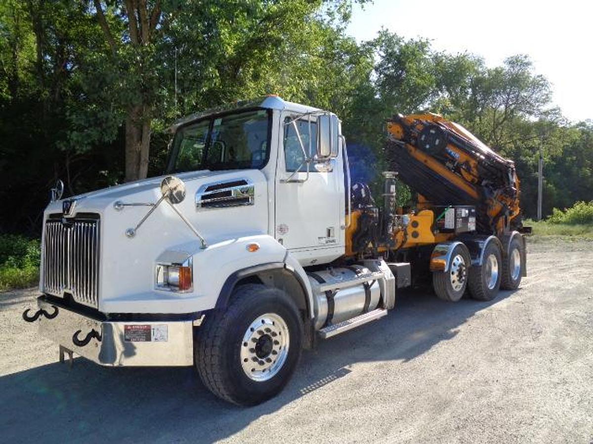 Used 2019 EFFER EC655-6S+6S-HD-FG Knuckle Boom Mounted Grapple Saw