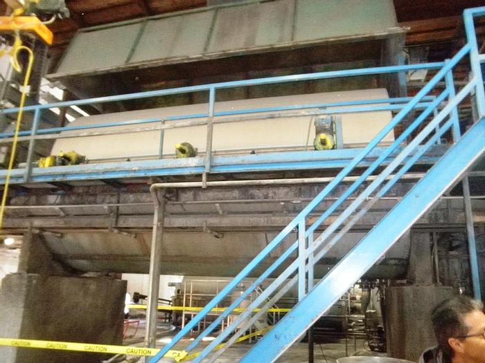 Used 10' x 20' AMETEK ROTARY VACUUM PRECOAT FILTER - S/S (#9984)