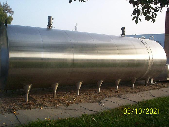 Used DariKool 7000 Gallon Milk Cooling Tank