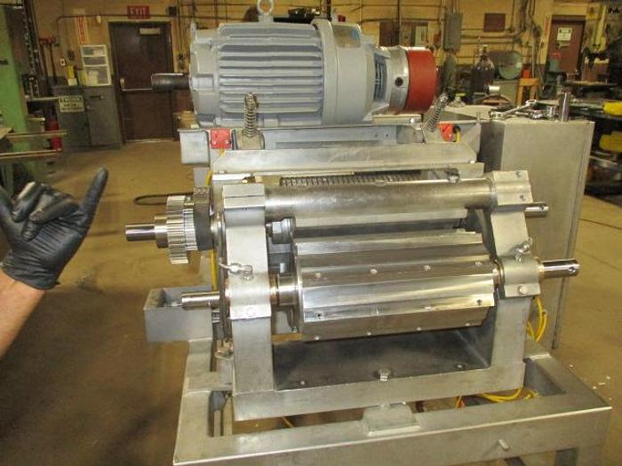 Used Urschel Dicer; Md#M, Refurbished 3/8" strip cut, 3/8"; 3/4" or 3" cross cut