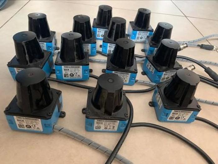 Used SICK - TIM510-9950000S01 - 2D LIDAR SENSORS x13 -.