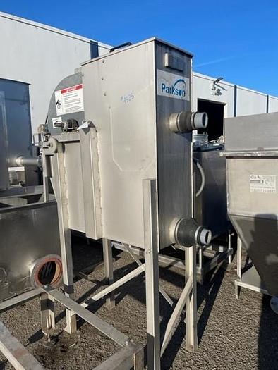 Used Parkson Stainless Steel Roto Strainer Model RSA 2512UBCR