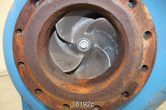 Used Goulds 3175 Pump, 8X10X18H, 4-Vane Impeller, 15.25" Impeller Diameter #18192