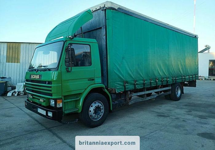 Used 1991 SCANIA P 93M 220 19 Ton Curtainsider Truck