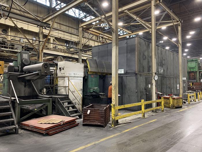 Used NATIONAL MODEL 204XL LONG STROKE 4 DIE PROGRESSIVE HEADER LINE