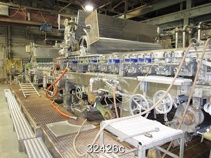 Used Bellmer 1995 Cantilevered Fourdrinier with Gravity Foils #32426