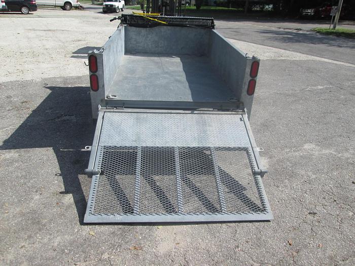 Used 2018 Felling 8' Galvanized Dump Trailer