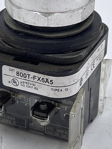 Used Allen-Bradley 800T-FX6A5 Ser T