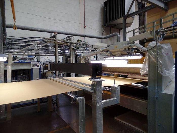 Used 1 x 2.2m Isotex Coating Line, 2001-2