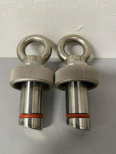 Used Mettler Toledo 007641047IG Blind Plug Stainless Steel Tank Port Plug